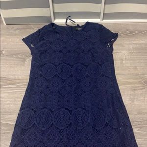 Navy blue dress